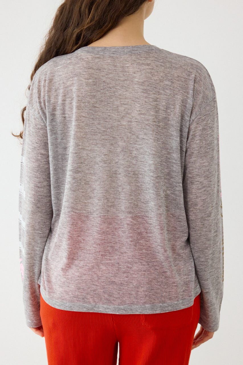 RODEO CROWNS「メッセージロングスリーブ Tシャツ」|Tシャツ・カットソー|