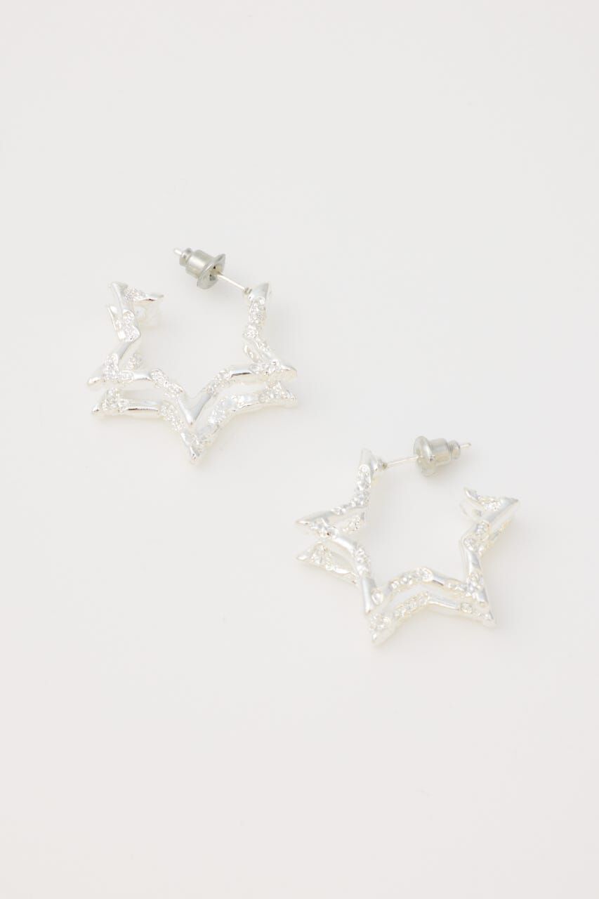 RODEO CROWNS「スターフープピアス」|ピアス|