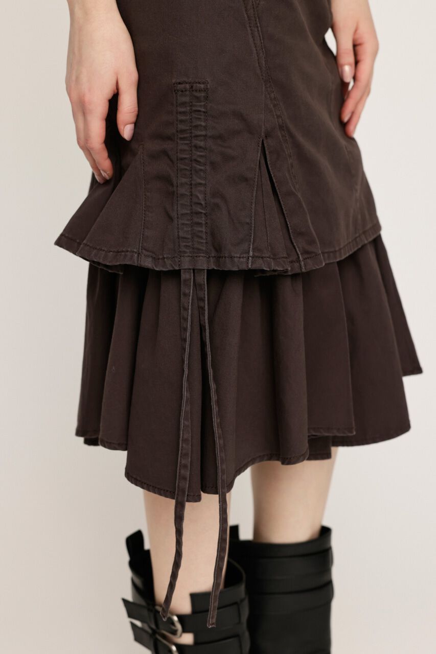 SLY「L／W WASHED MIDDLE MERMAID スカート」|スカート|