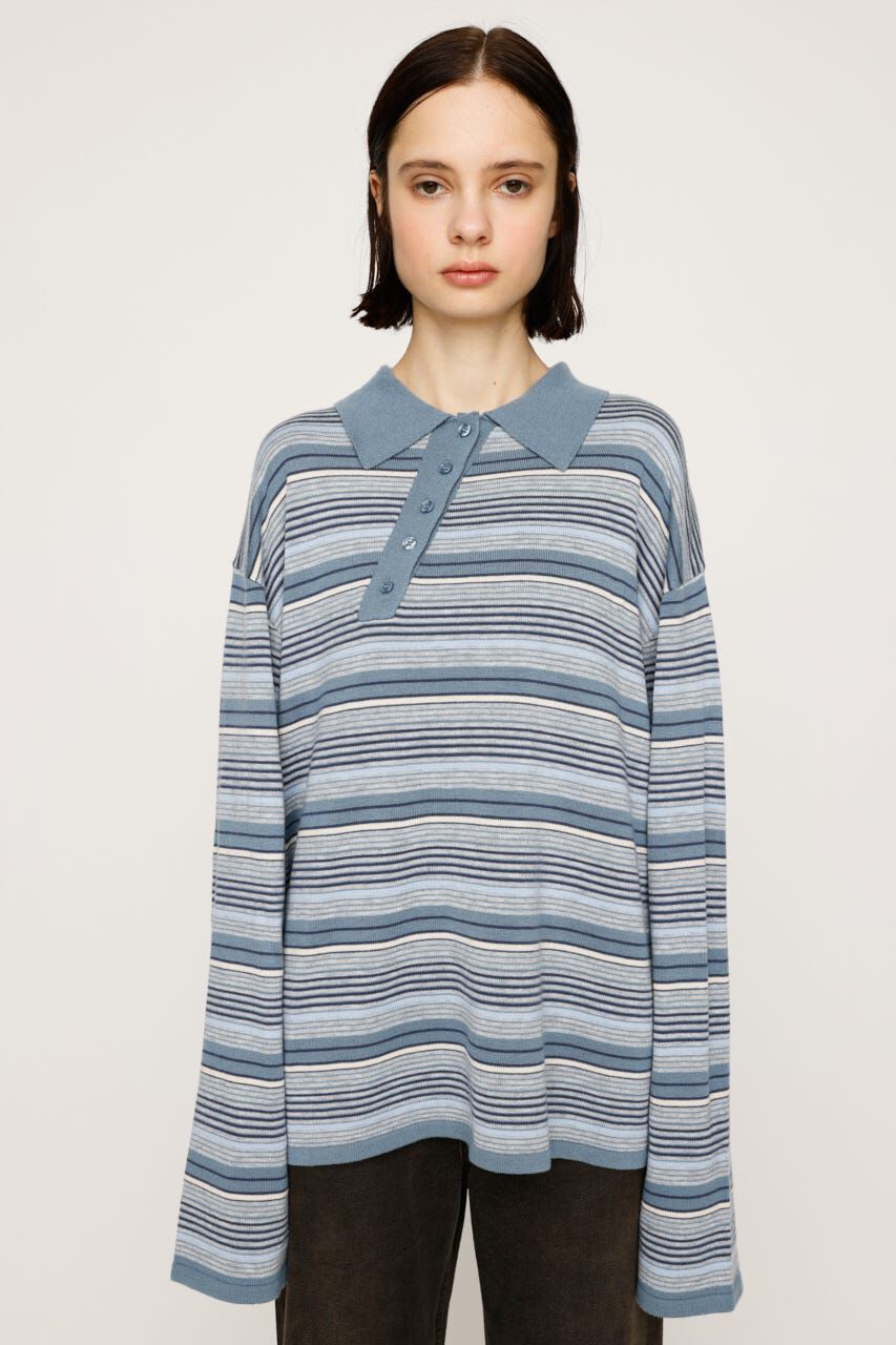 SLY「HG KNIT ASYMMETRY トップス」|ニット・セーター|