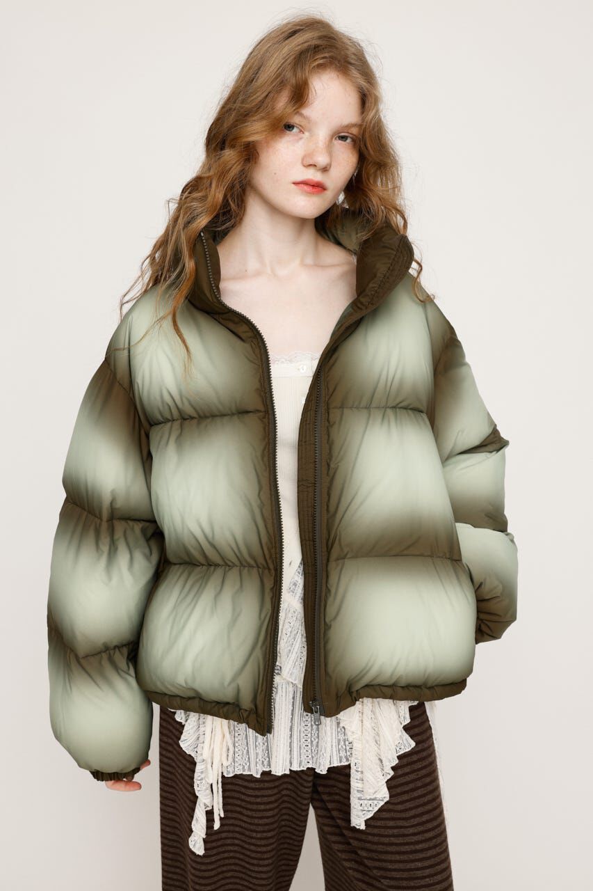 SLY「FADED PRINT PUFFER ジャケット」|その他|M/KHA7