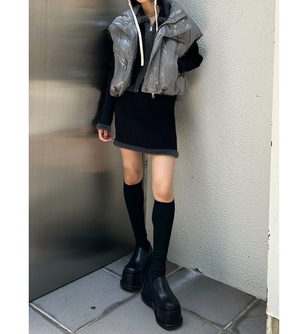 EMODA「コンパクトパッファーダウンベスト」|ダウンベスト・ベスト|