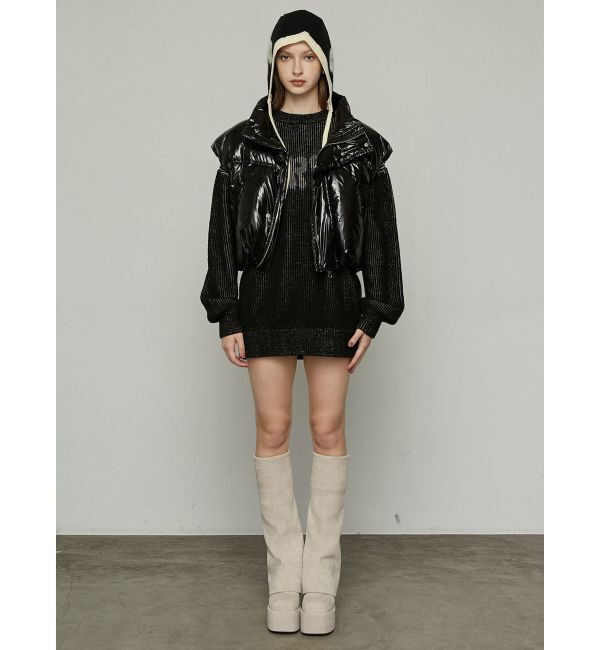 EMODA「コンパクトパッファーダウンベスト」|ダウンベスト・ベスト|