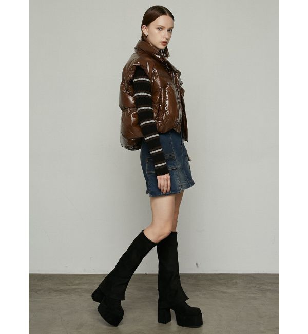 EMODA「コンパクトパッファーダウンベスト」|ダウンベスト・ベスト|