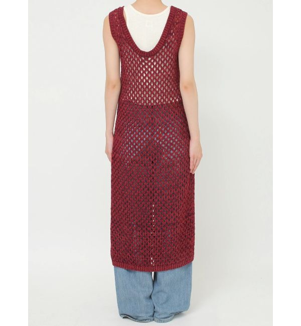 Ungrid「透かし編みニットワンピース」|ワンピース|