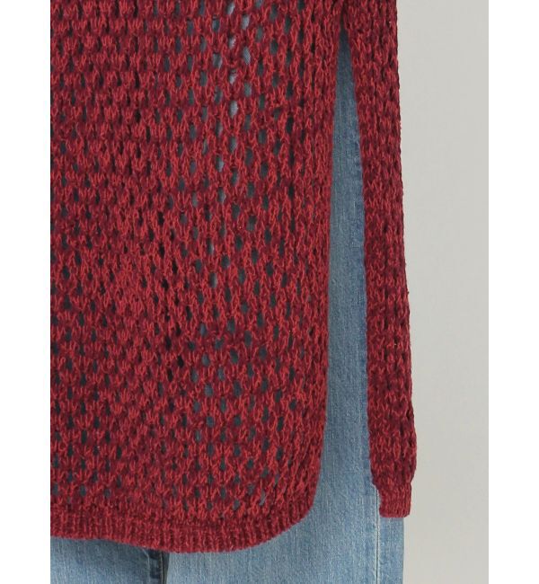 Ungrid「透かし編みニットワンピース」|ワンピース|