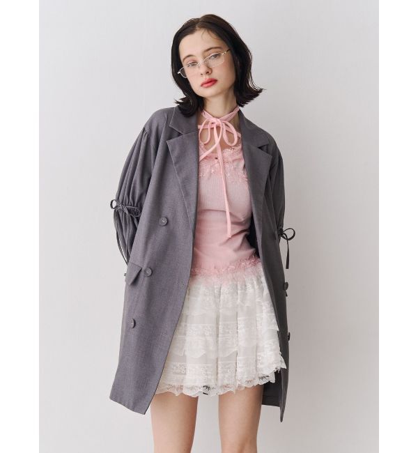 jouetie「レースドッキングカットトップス」|Tシャツ・カットソー|