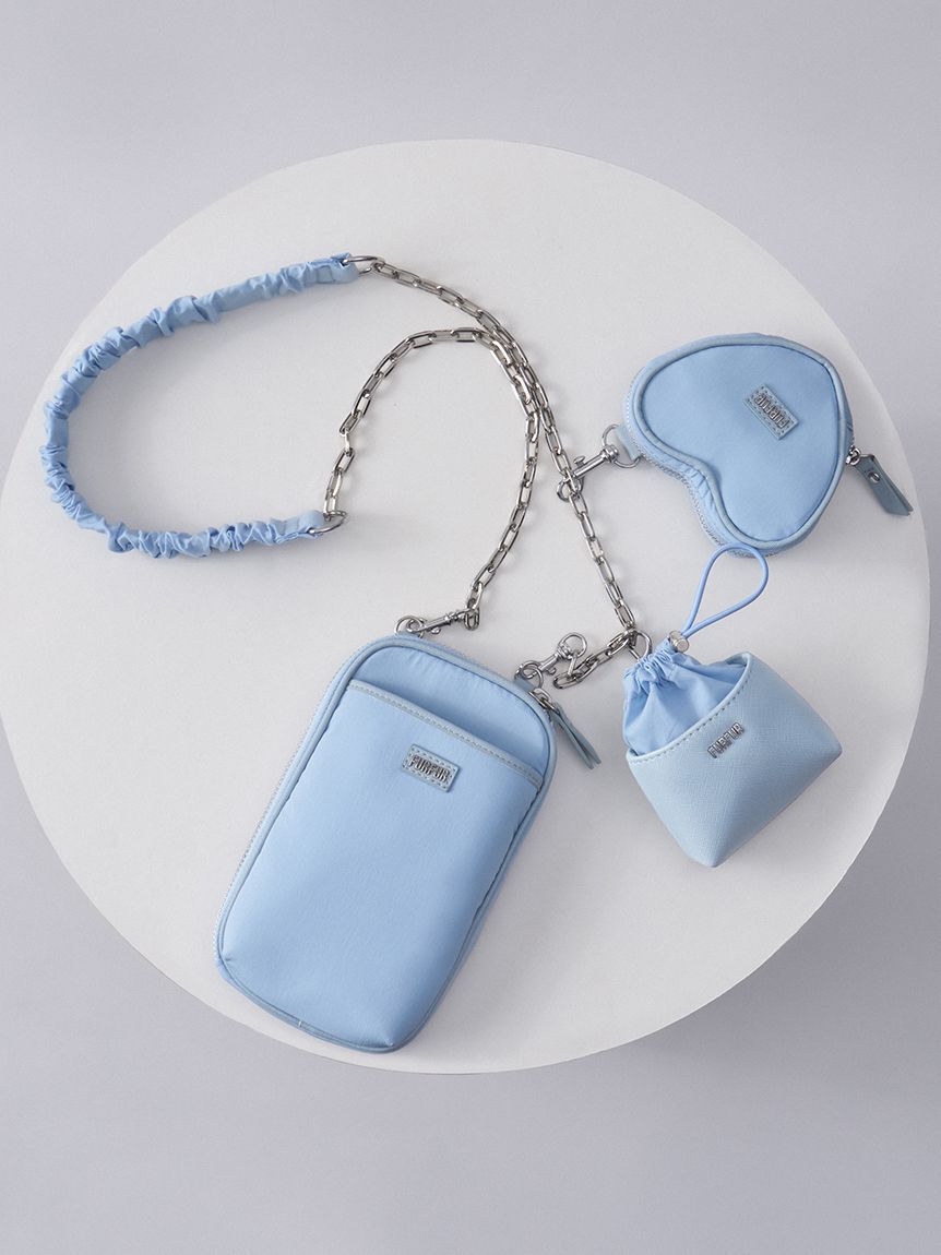 FURFUR「【WEB限定カラー】マテリアルコンビ3SETショルダーバッグ」|ショルダー・メッセンジャー|