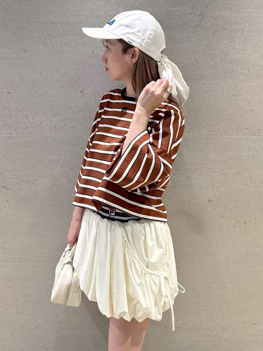 FURFUR「【FILAコラボ】バルーンスコート」|スカート|