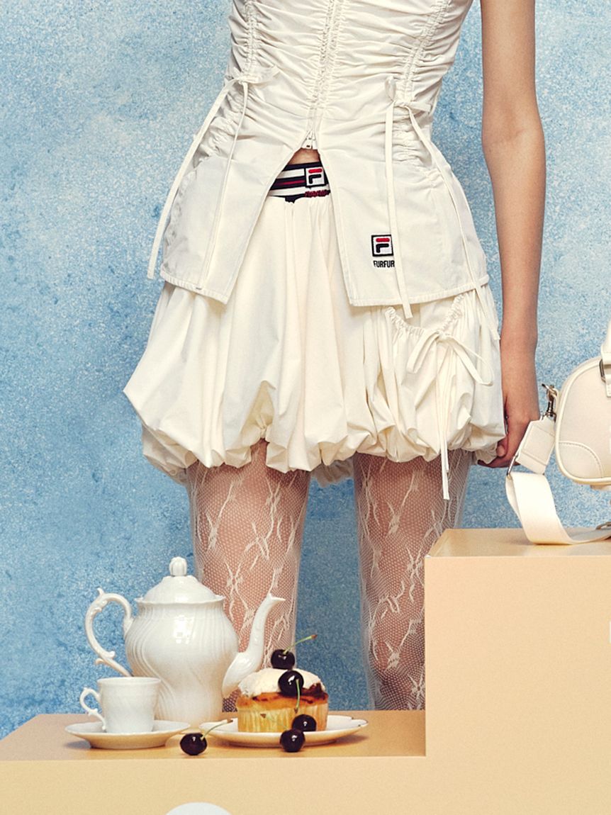 FURFUR「【FILAコラボ】バルーンスコート」|スカート|