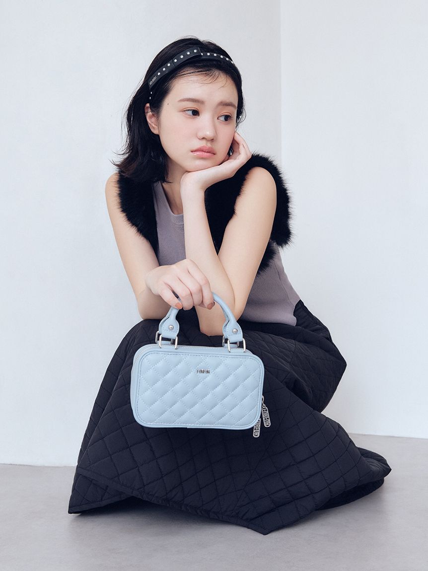 FURFUR「スタッズリボンカチューシャ」|ヘアバンド|