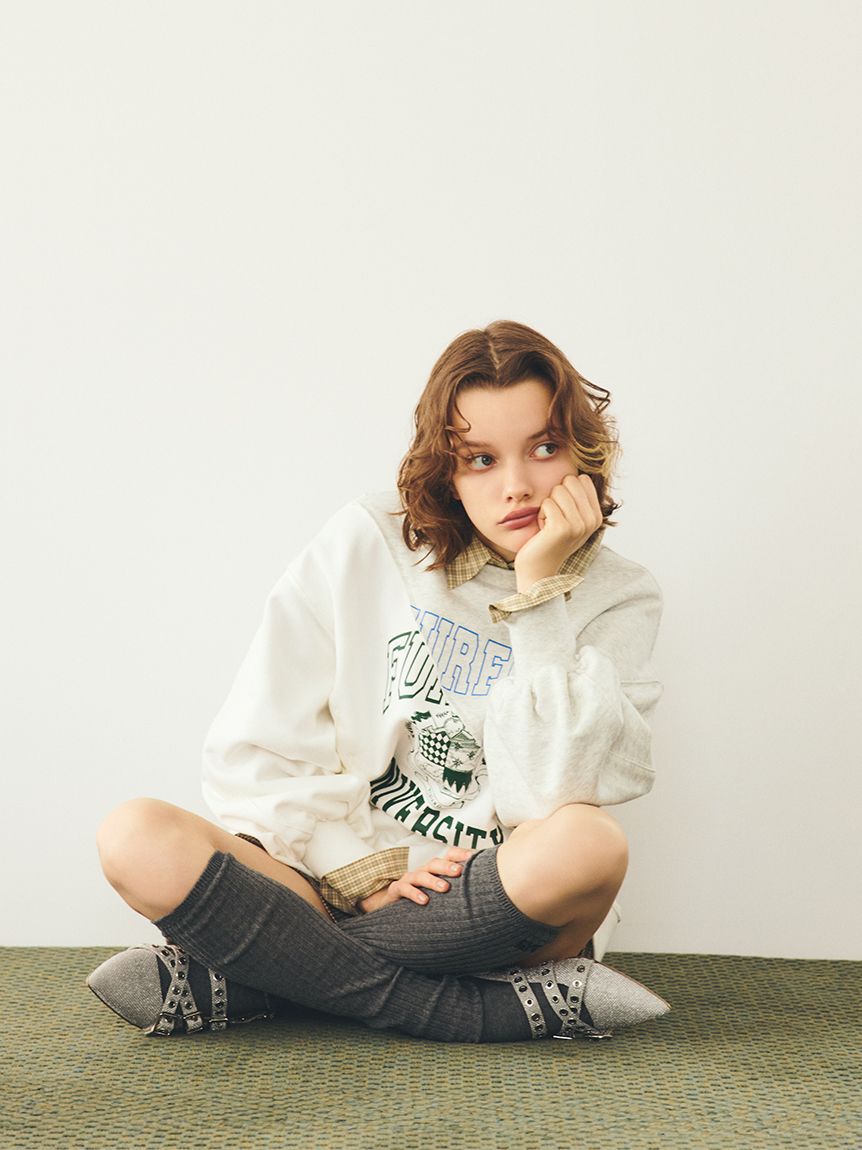 FURFUR「リメイクデザインスウェット」|スウェット・ジャージ|