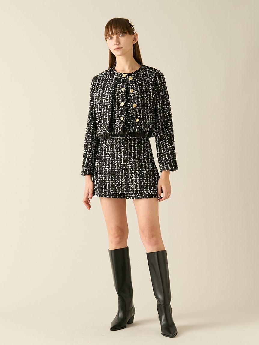 FURFUR「【限定カラー】ツイードスカショーパン」|その他|