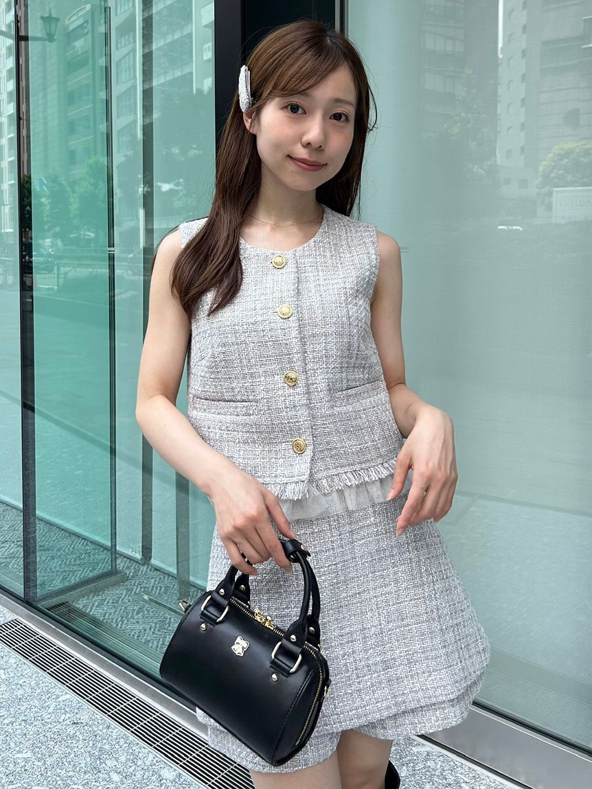 FURFUR「【限定カラー】ツイードベスト」|ダウンベスト・ベスト|