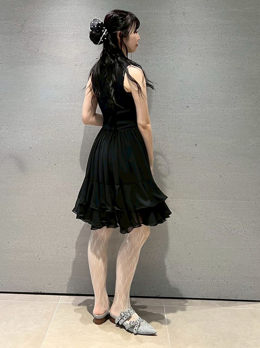 FURFUR「スクエアビッグシュシュ」|ヘアバンド|