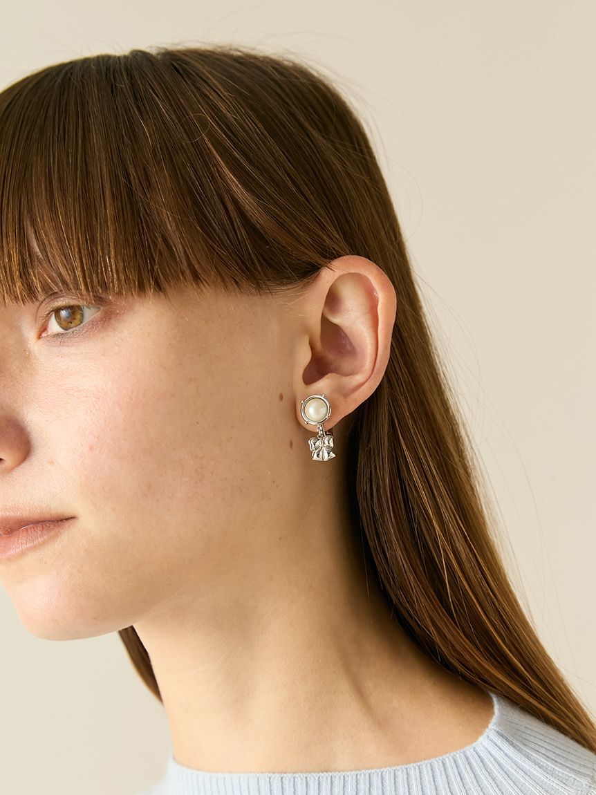 FURFUR「リボンイヤリング」|イヤリング|