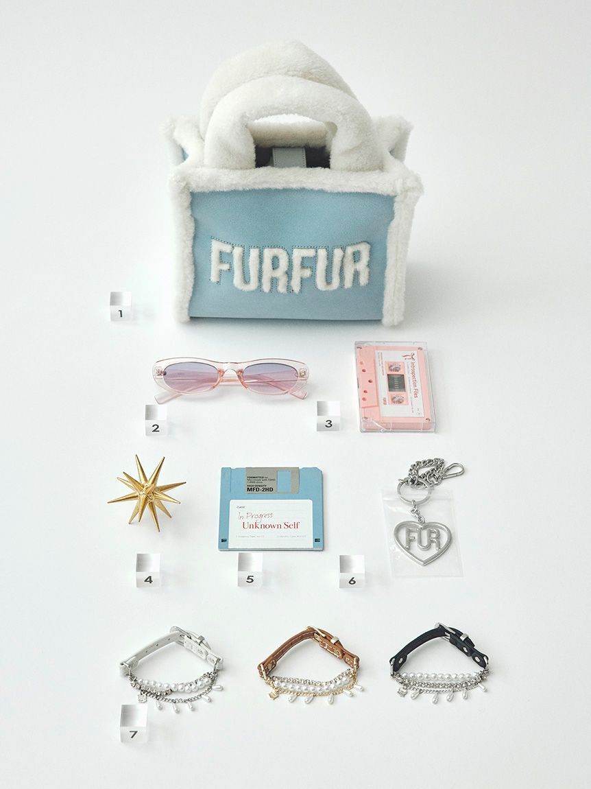 FURFUR「【WEB・一部店舗限定カラー】ムートンロゴトートバッグ」|トートバッグ|
