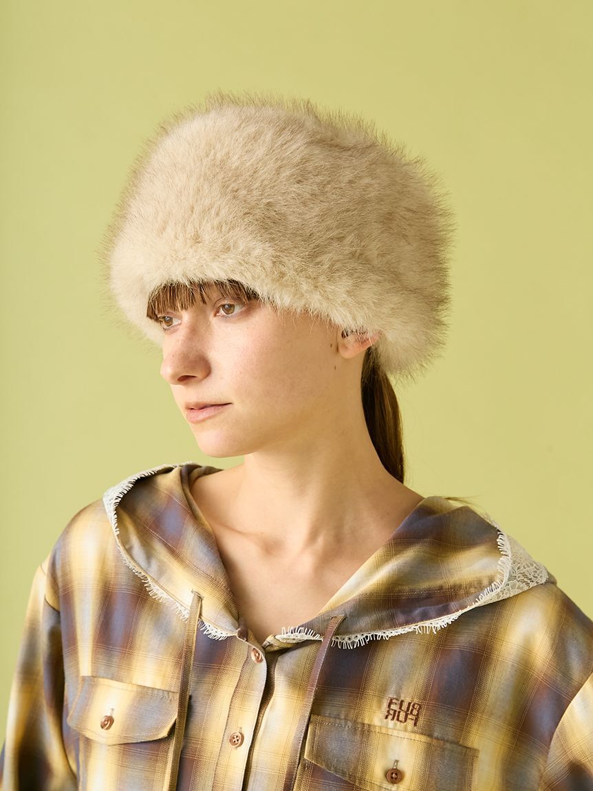 FURFUR「ロゴプレートコサック帽」|ハット|