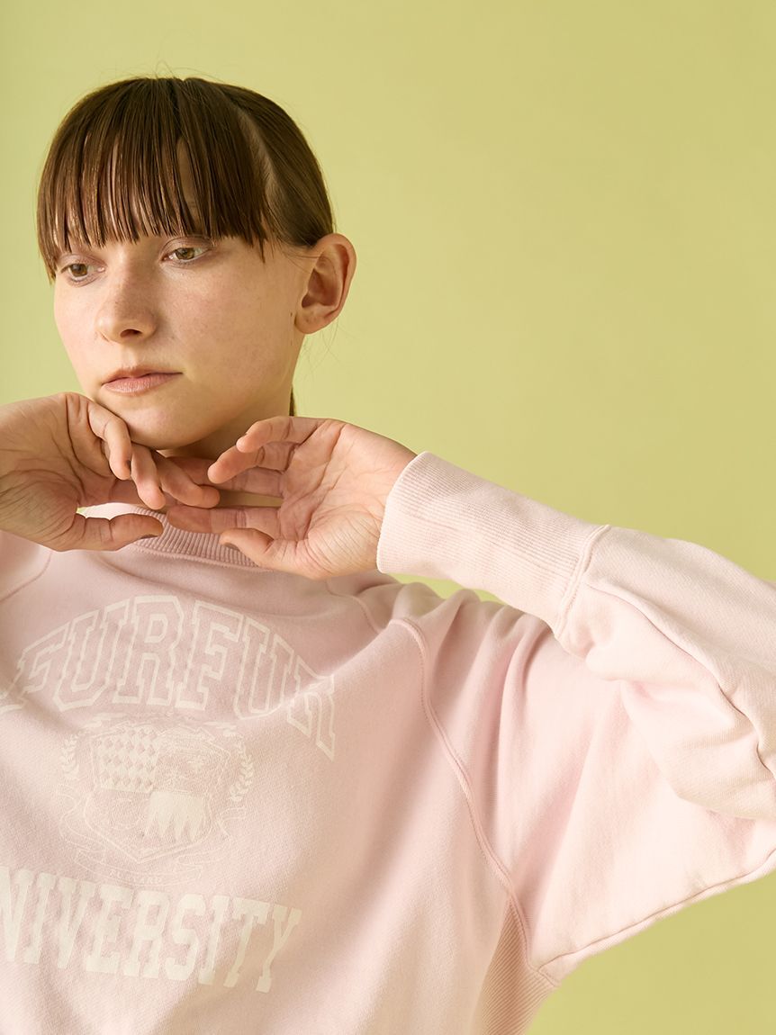 FURFUR「カレッジプリントスウェット」|スウェット・ジャージ|