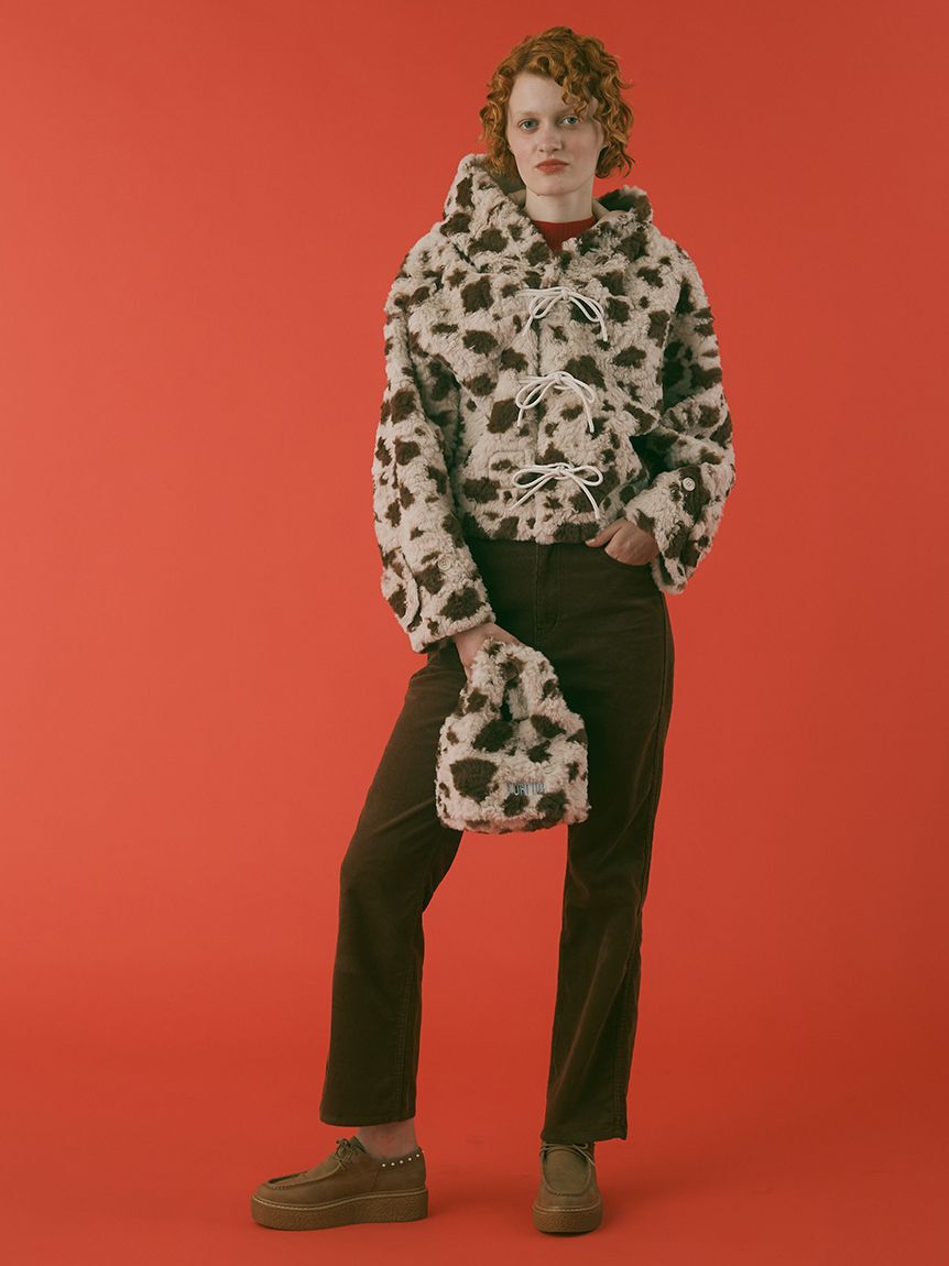 FURFUR「リボンショートダッフルコート」|ダッフルコート|