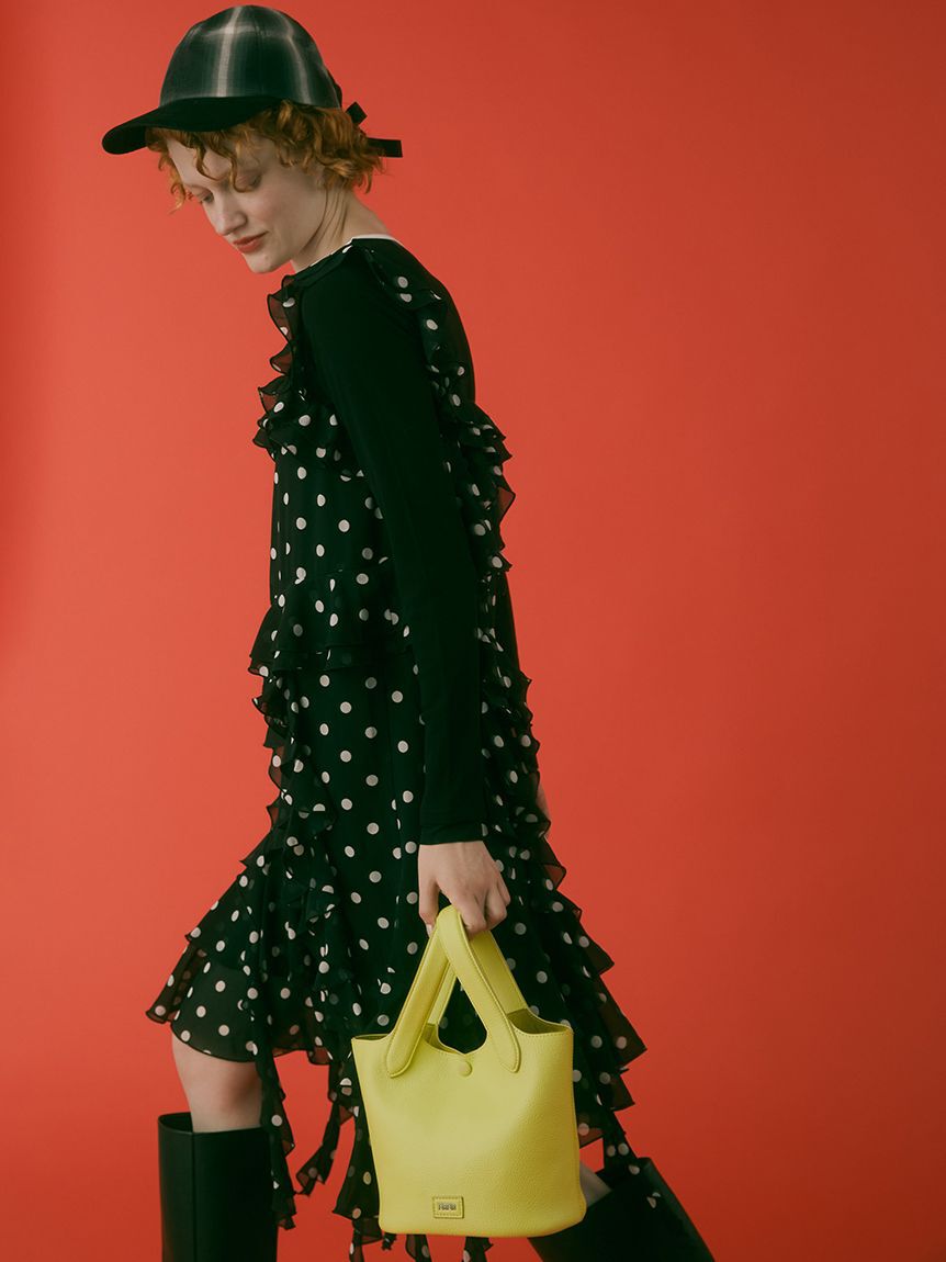 FURFUR「【WEB限定カラー】ロゴカシメバケットバッグ」|ハンドバッグ|