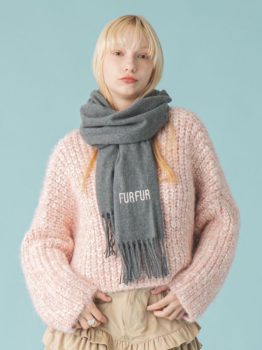 FURFUR「ミックスヤーンチャンキーセーター」|ニット・セーター|