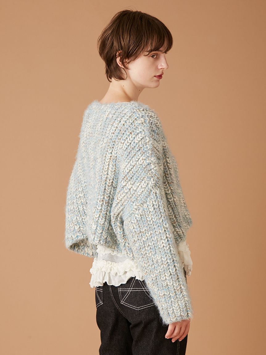 FURFUR「ミックスヤーンチャンキーセーター」|ニット・セーター|