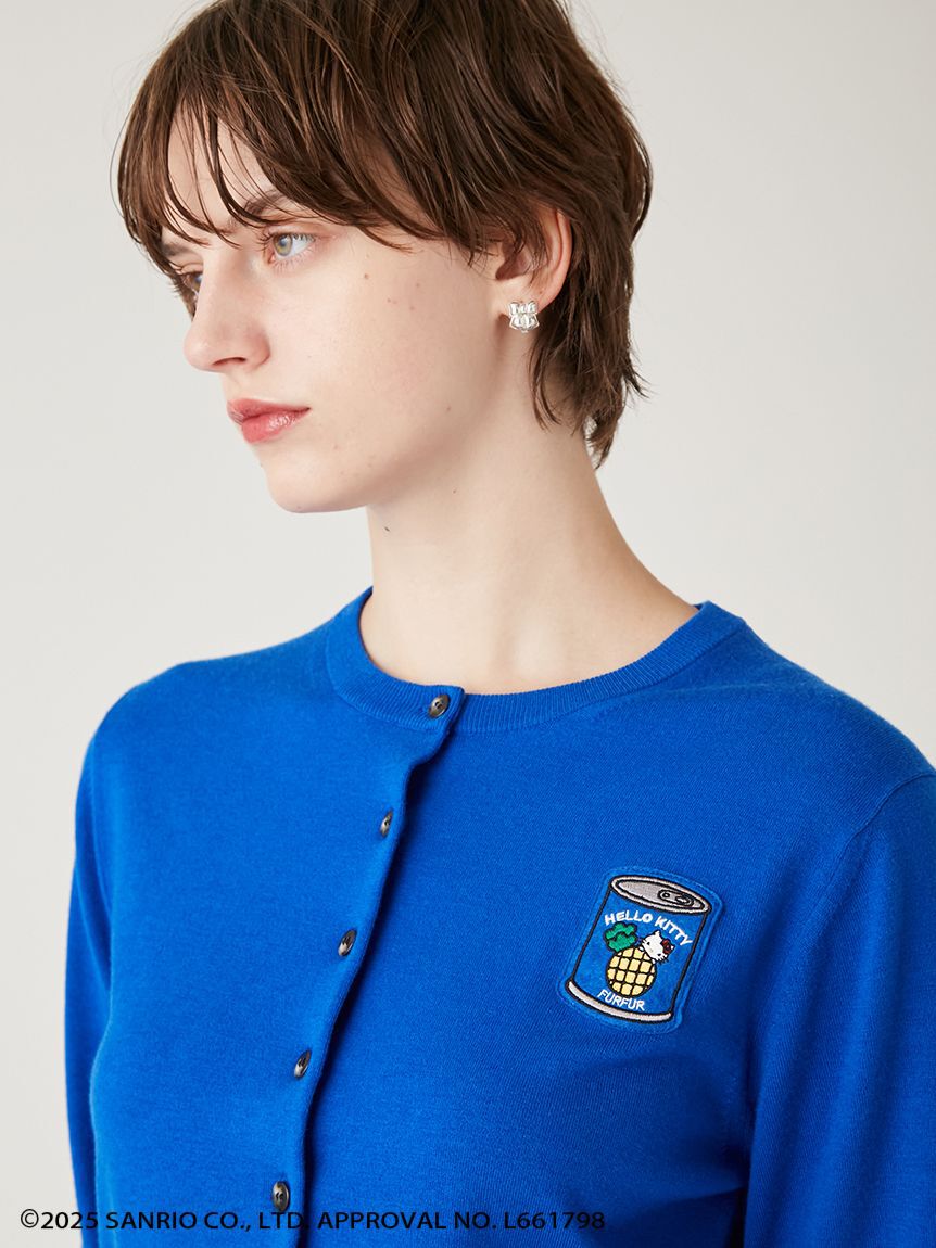 FURFUR「HELLO KITTYワッペンカーディガン」|カーディガン|