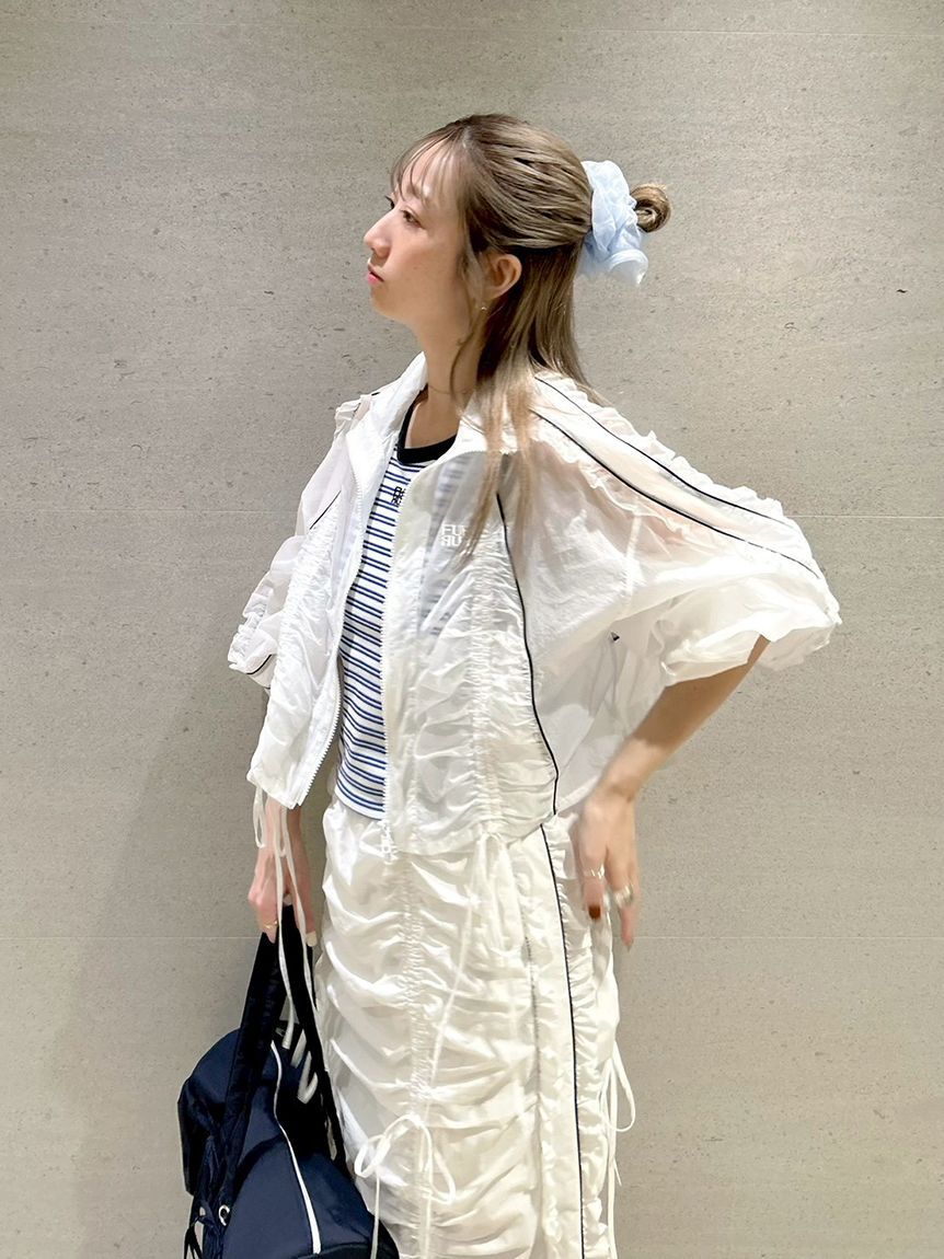 FURFUR「シアーフリルブルゾン」|ブルゾン・スタジャン|