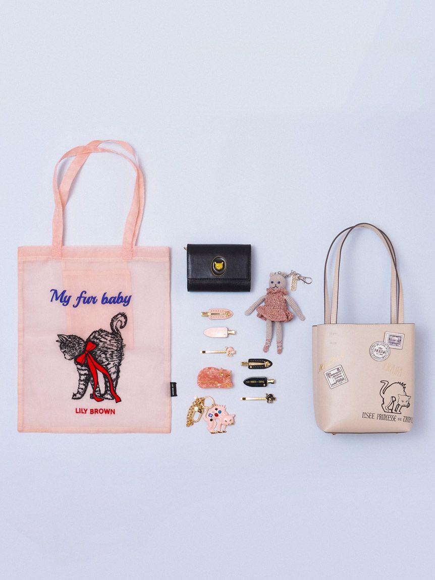 FURFUR「キャットモチーフビジューヘアクリップ」|ヘアバンド|