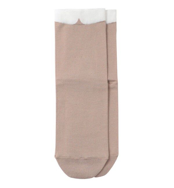 MACKINTOSH PHILOSOPHY「【WEB&一部店舗限定】Cleric Collar ソックス」|ソックス|ベージュ