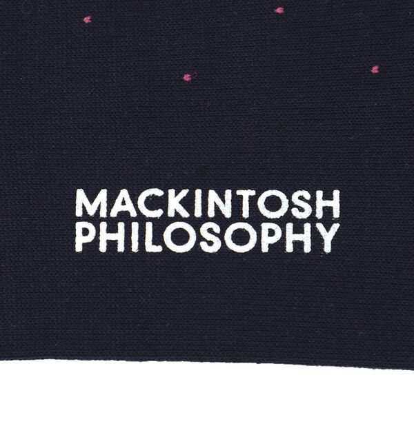 MACKINTOSH PHILOSOPHY「ピンドット ビジネスソックス」|ソックス|