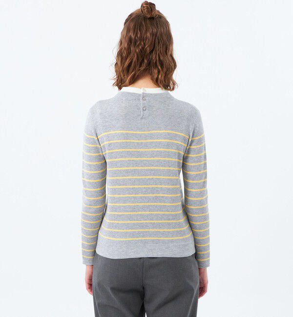 MACKINTOSH PHILOSOPHY「【2025年秋冬モデル】Cleric Collar Knit ウールブレンド」|ニット・セーター|