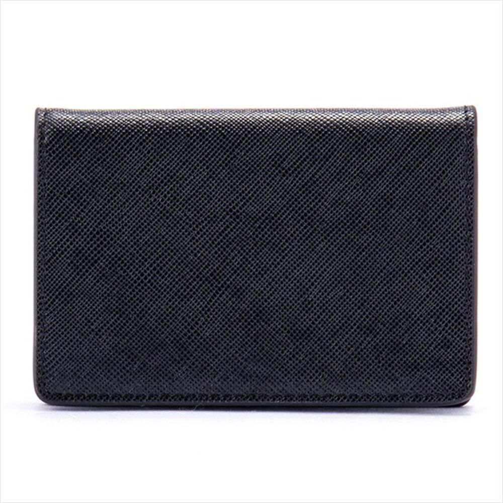 PEDIR「PEDIR(ペディール) ネームカードケース プリズム」|名刺入れ・カードケース|ブラック