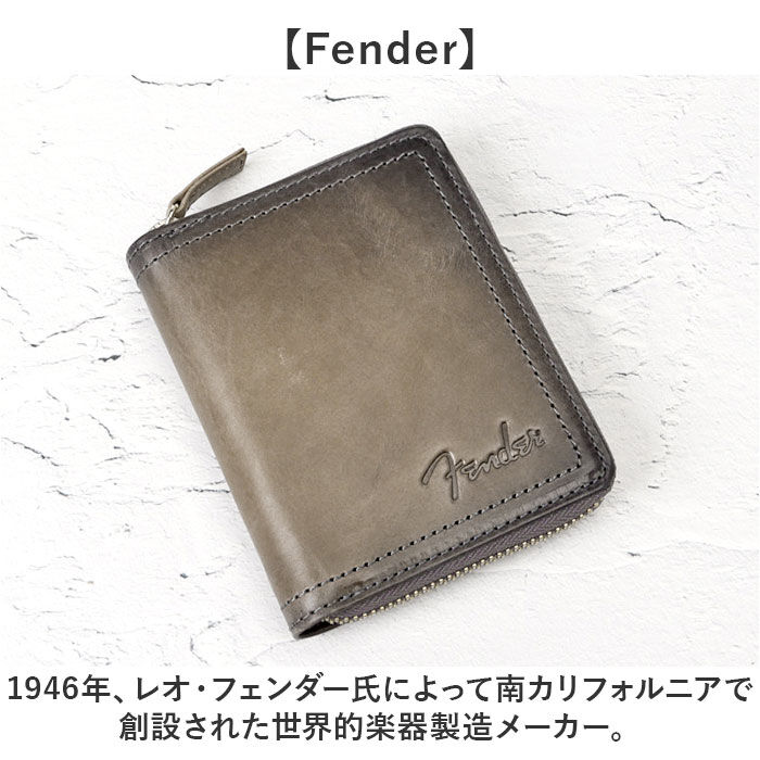 BACKYARD FAMILY「Fender フェンダー 財布 二つ折り 503 通販 二つ折り財布 2つ折り財布 折り財布」|財布|