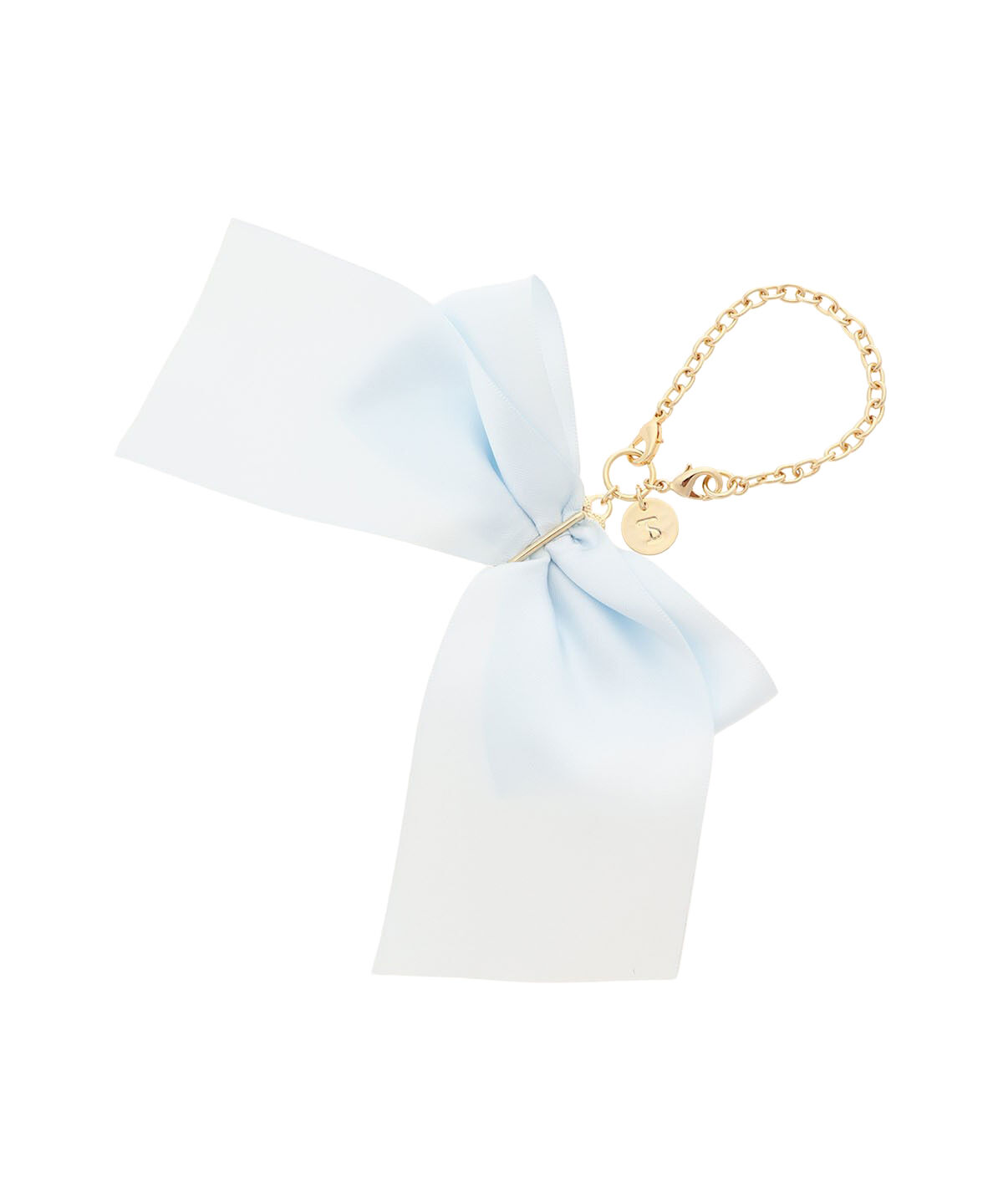 Samantha Vega「サークルビジューリボンバッグチャーム」|チャーム・キーホルダー|