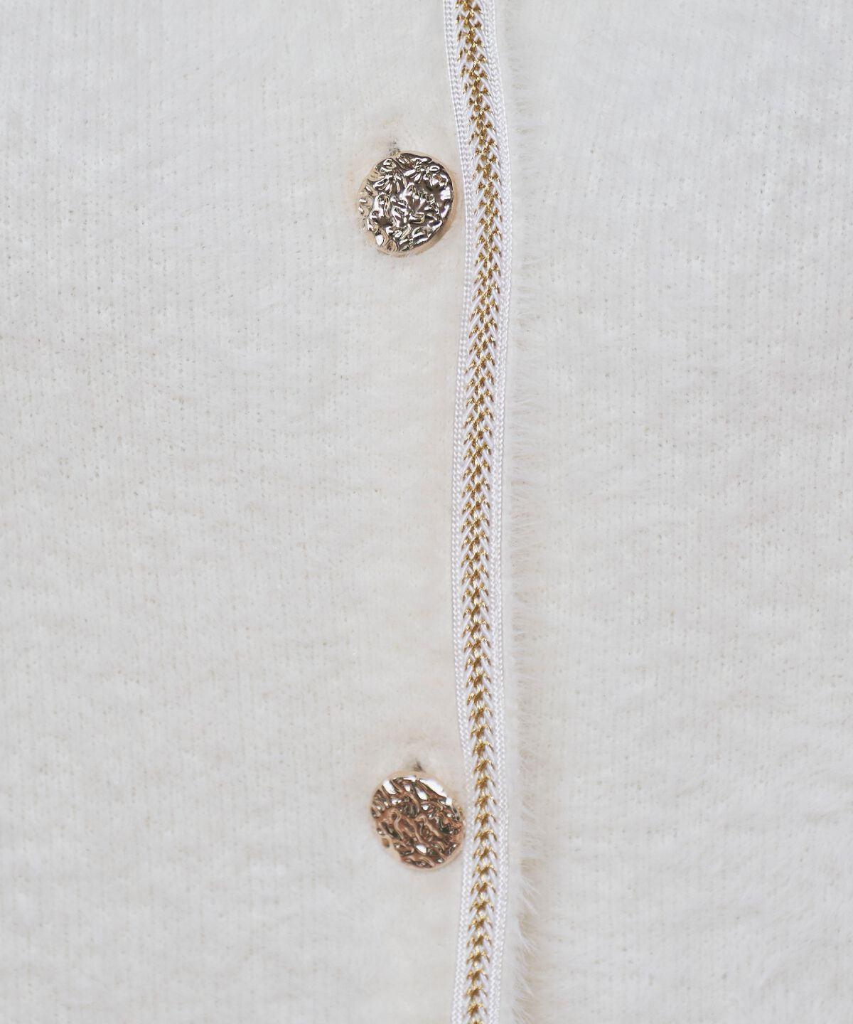 アンドクチュール「ダブルフェイスフェザーカーディガン」|カーディガン|