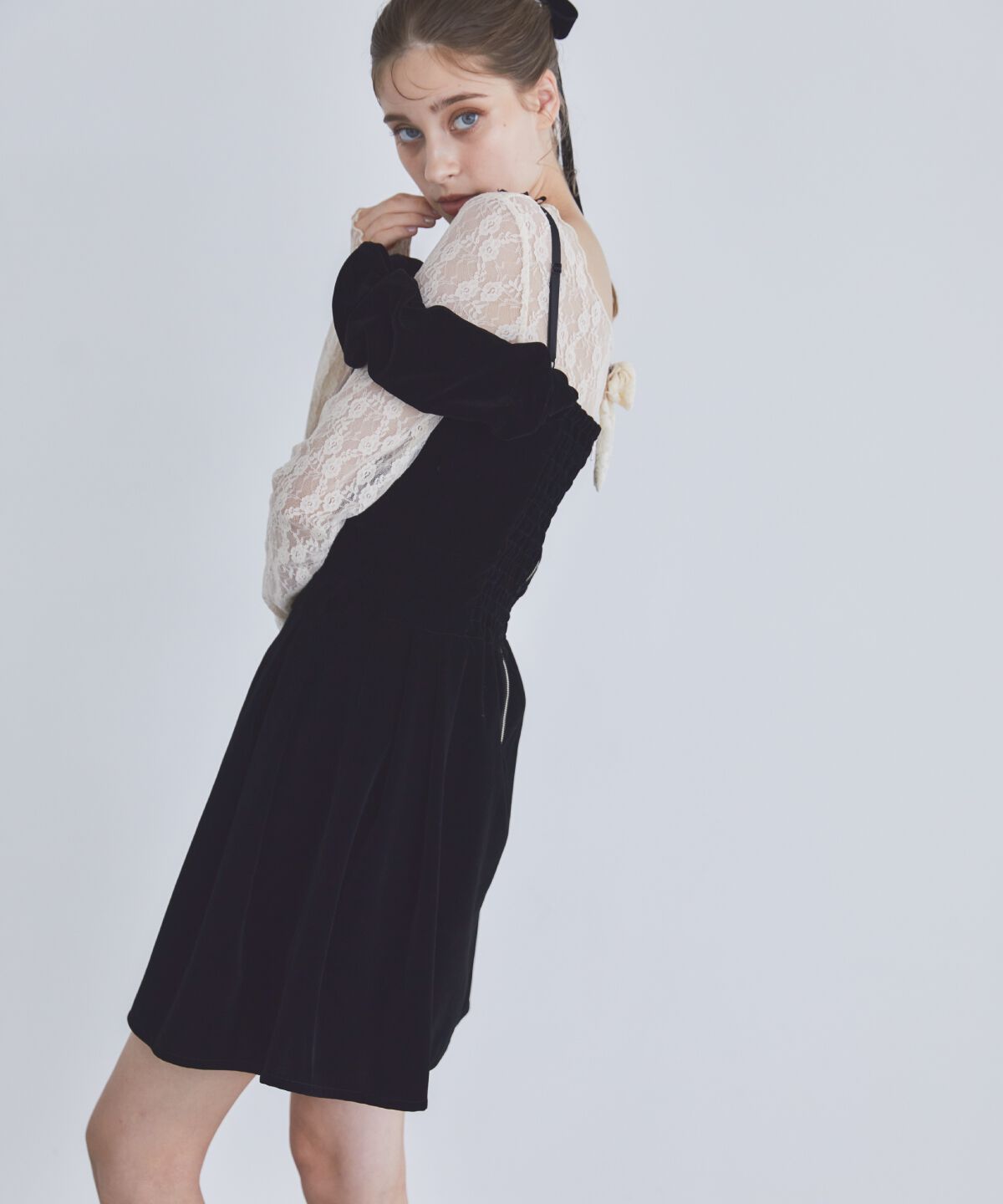 REDYAZEL「2wayショルダーフレアミニワンピース」|ワンピース|