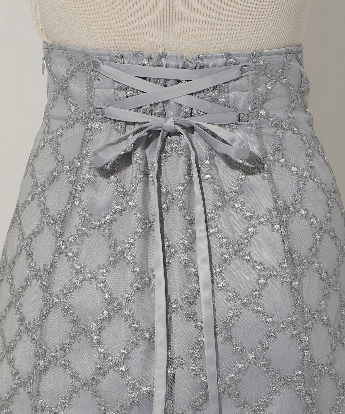 WILLSELECTION「エンブロイダリーチュールソフトマーメイドスカート」|フレア|