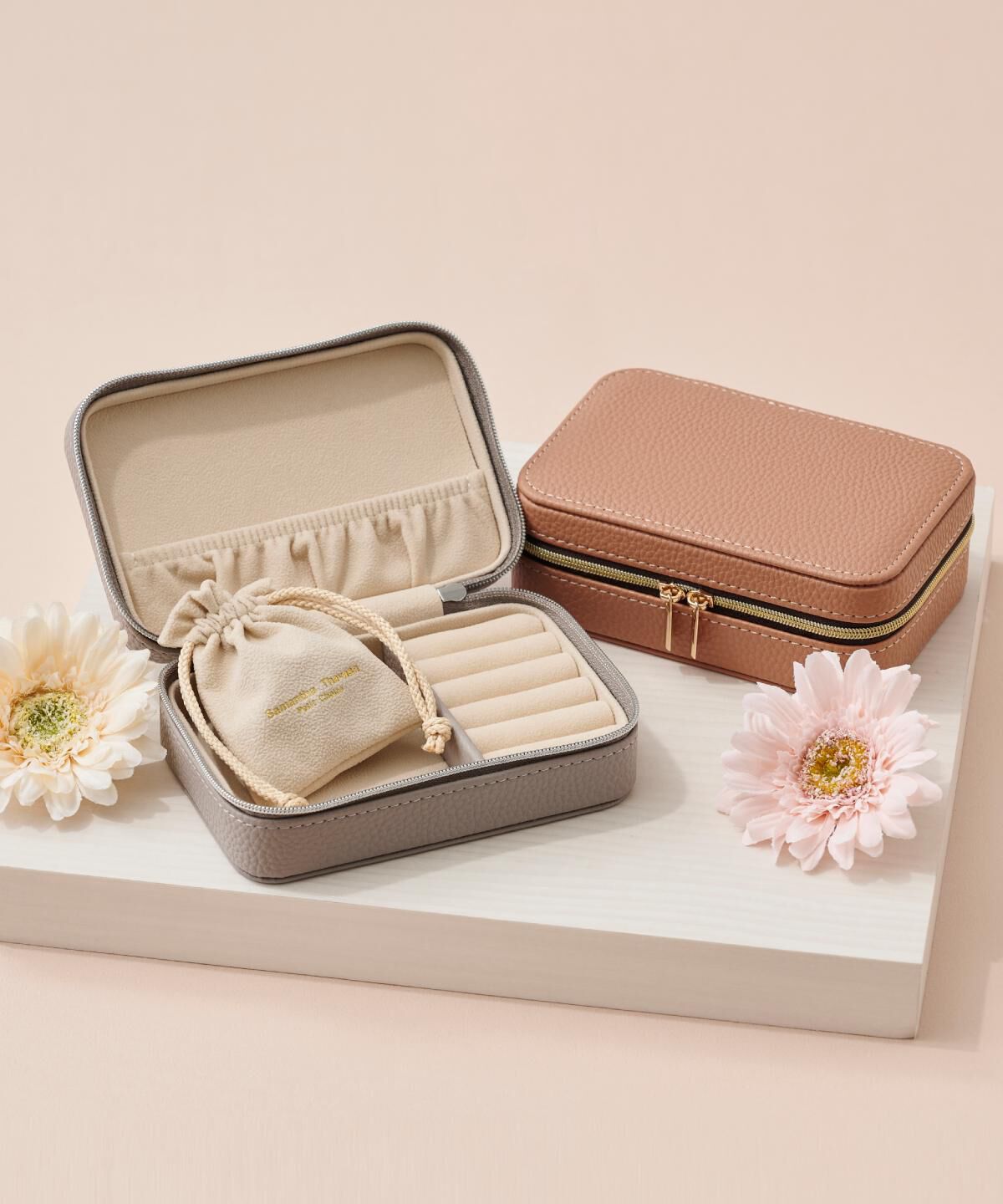 Samantha Thavasa Petit Choice「ジュエリー ミニポーチ」|ポーチ|グレー