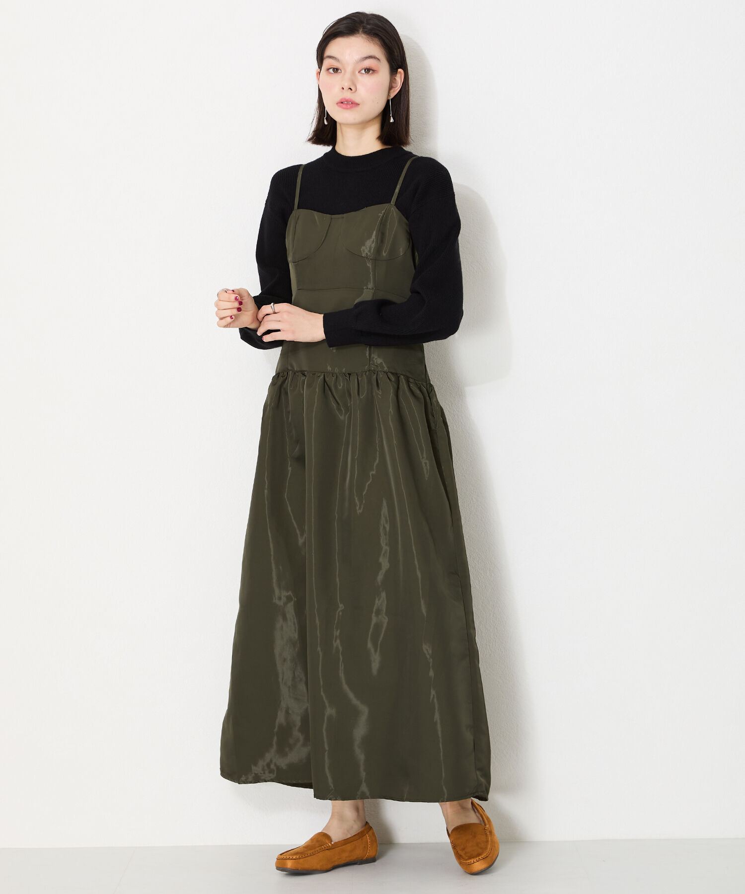 WA Oriental TRaffic「【累計5万足突破】 もこもこ ムートンシューズ /12311 モカシン フェイク ファー 再入荷 フラット」|パンプス|