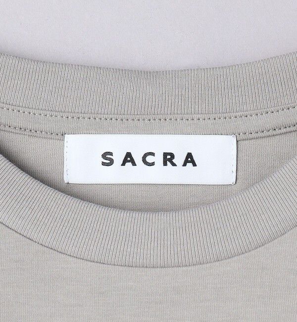 UNITED ARROWS「＜SACRA＞メッセージプリント Tシャツ」|Tシャツ・カットソー|