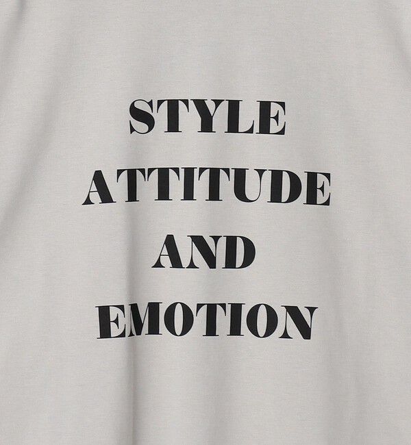 UNITED ARROWS「＜SACRA＞メッセージプリント Tシャツ」|Tシャツ・カットソー|