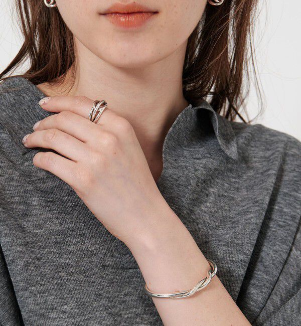 UNITED ARROWS「＜PHILIPPE AUDIBERT＞ANA バングル」|ブレスレット・バングル|SILVER