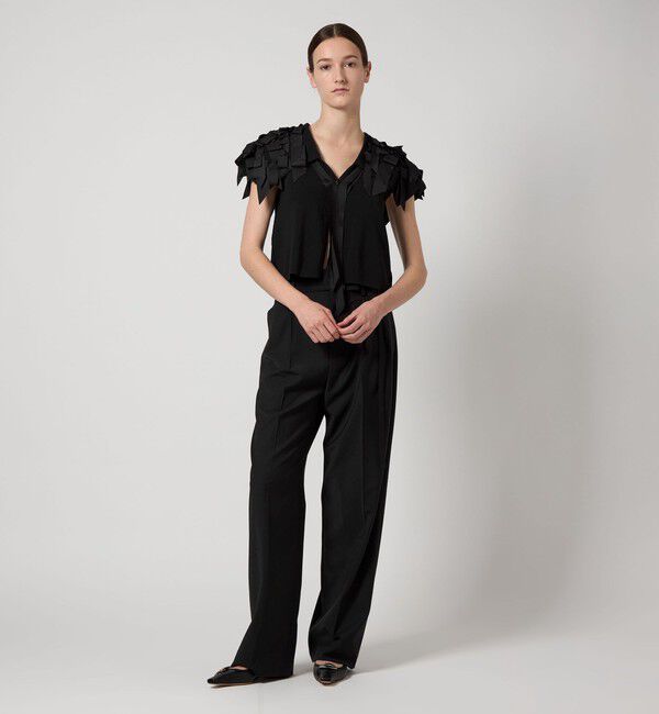 AEWEN MATOPH「＜AEWEN MATOPH＞ハイウエスト ベルトパンツ」|その他|