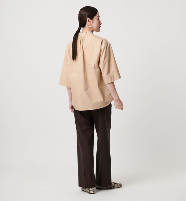 UNITED ARROWS「レースアップ ブラウス」|シャツ・ブラウス|