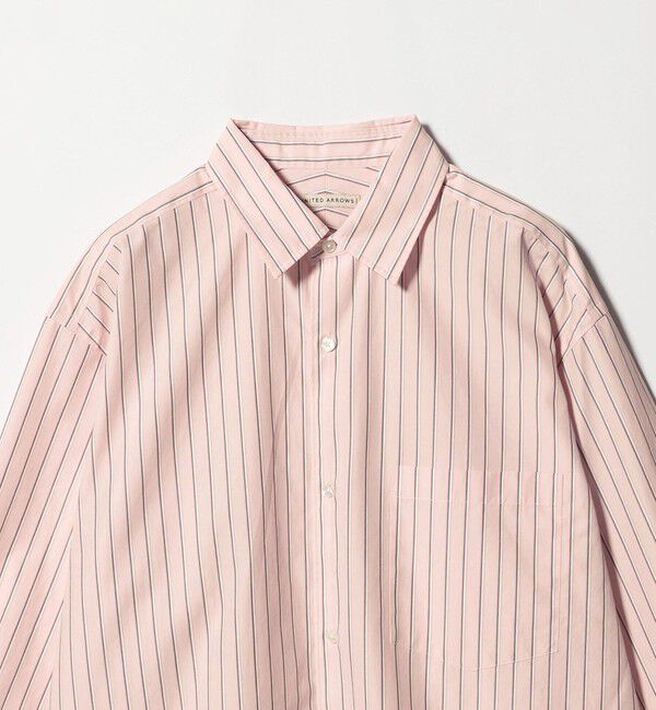 UNITED ARROWS「カリビアーナミルズ ポプリン レギュラーカラーシャツ」|シャツ・ブラウス|