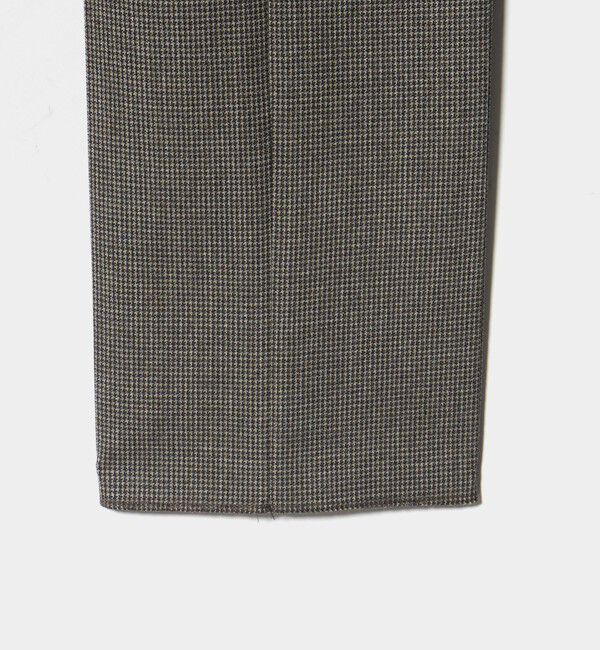 UNITED ARROWS「ハウンドトゥース 1プリーツ パンツ R―MODEL」|スーツ|