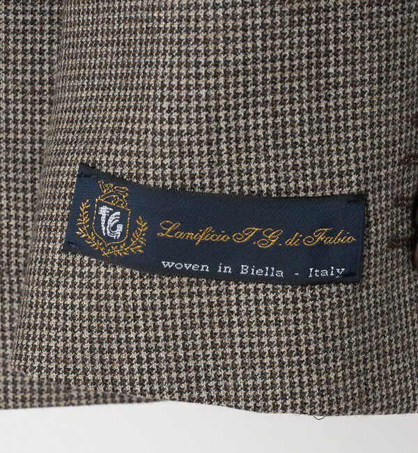 UNITED ARROWS「ハウンドトゥース シングル ３ボタン テーラード ジャケット R―MODEL」|スーツ|