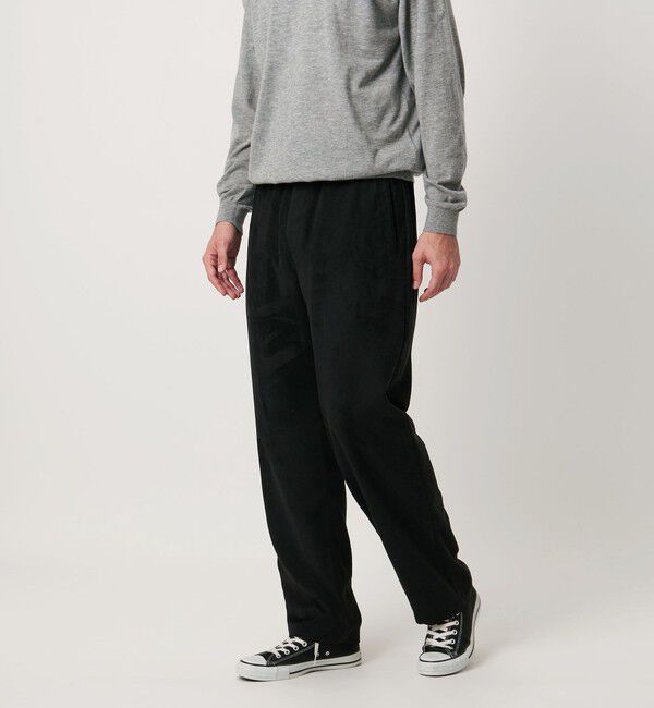 UNITED ARROWS「スエードライク オールギャザー リラックス イージーパンツ」|チノ|